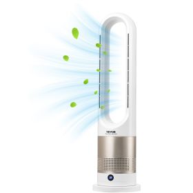 26" Oscillating Tower Fan 9H Timer 16ft/s High Velocity with Remote Control