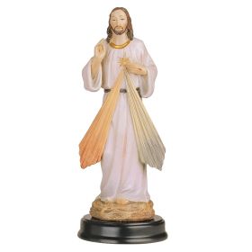 5"H Jesus Divine Mercy Holy Figurine Home Decor Gift